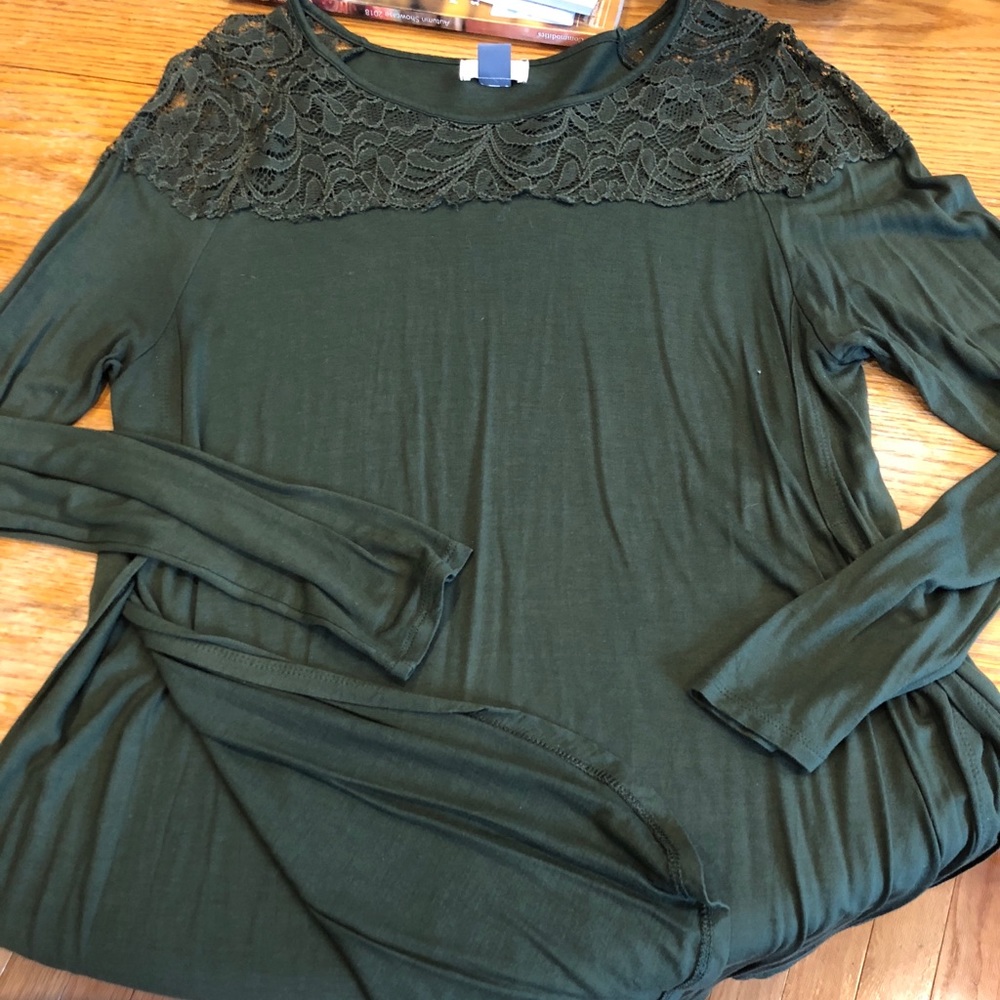 Old Navy Forrest green tunic